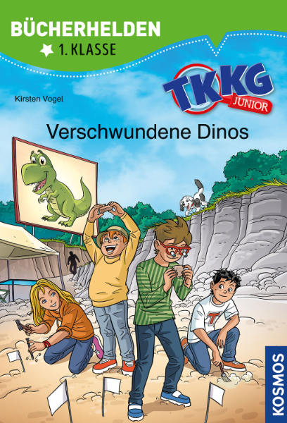 TKKG Junior, Bücherhelden 1. Klasse - Verschwundene Dinos
